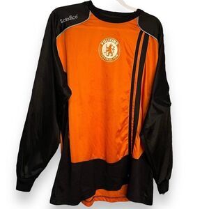Sondico H2O Hydra Pass Goal Keeper Soccer Jersey Men's XL Orange Padded Policing